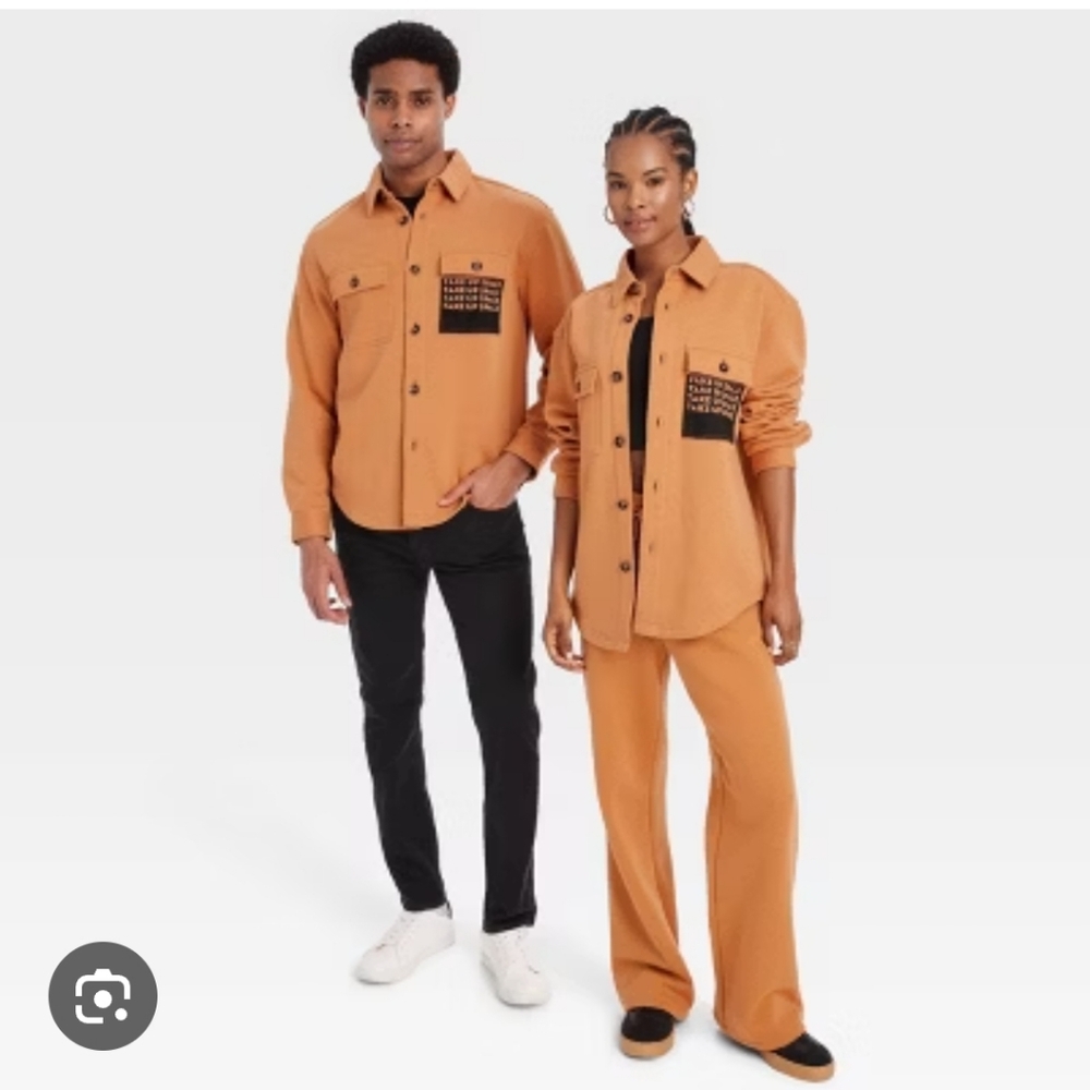 Black History Month Adult Stylish Long Sleeve Knit Jacket ~ Tan & Black